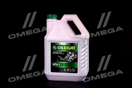 Рідина промивна для двигуна (промивка, олива промивна) OilRight МПА-2 (3,5л) OIL RIGHT 2603 (фото 1)