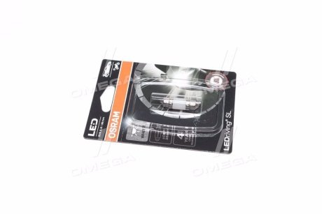 Лампа світлодіодна C5W 12V 1W SV8.5 LEDriving SL (36mm) (вир-во) OSRAM 6418DWP-01B