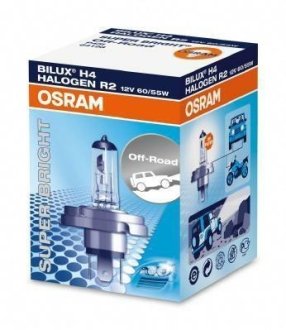 ЛАМПА 12V R2 60 55WW OFF-ROAD SUPER OSRAM 64198SB