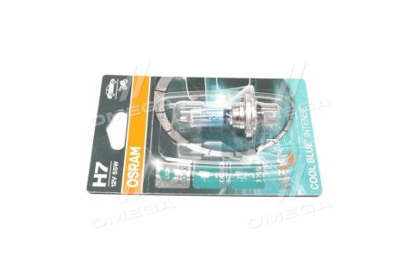 ЛАМПА фарна H7 12V 55W PX26d COOL BLUE INTENSE Next Gen (1 шт) blister(вир-во) OSRAM 64210CBN-01B