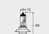 ЛАМПА H7 12V 55W PX26D OSRAM 64210L (фото 3)