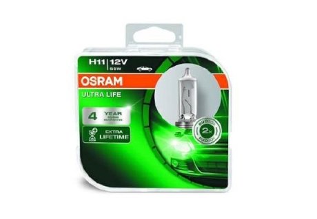 Автолампа галогенова 55W OSRAM 64211ULTHCB (фото 1)