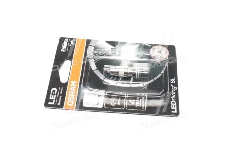 Лампа світлодіодна C5W 12V 1W SV8.5 LEDriving SL (31mm) (вир-во) OSRAM 6438DWP-01B