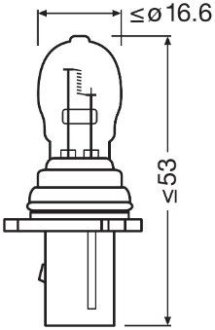 Автолампа 26W OSRAM 6851