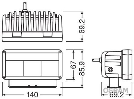 Фара денного світла OSRAM LEDDL102WD (фото 1)