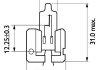 12311c1_лампа (h2) 55w 12v x511 галогенная стандарт PHILIPS 12311C1 (фото 2)
