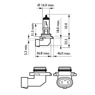 Автомобiльна лампа PHILIPS 24687530