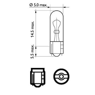 Автомобiльна лампа PHILIPS 48153573