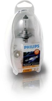 Лампа фарна (набір) H7 12V 55W PX26d (вир-во) PHILIPS 55474EKKM