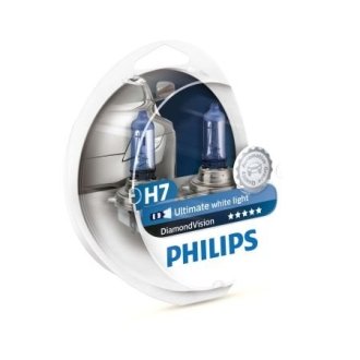 Сервісний набір:: 12 [В] H7 DiamondVision 55W цоколь PX26d 5 000K,Blister PHILIPS 69747928