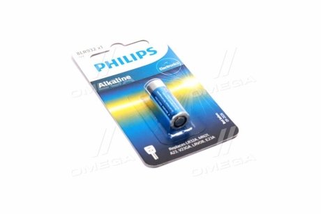 Батарейка 8LR932 Alkaline 12.0V (LR23A / 8LR23) 1шт blister (вир-во) PHILIPS 8LR932/01B