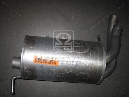 Глушитель (задняя часть) алюминизированная сталь Ford Galaxy 1.9TDi (95-00) POLMOSTROW 08.585 (фото 1)