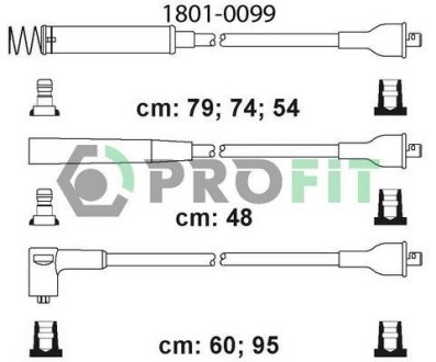 Комплект электропроводки PROFIT 1801-0099