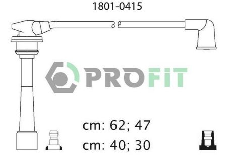 Комплект электропроводки PROFIT 1801-0415