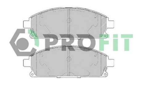 Колодки гальмівні дискові PROFIT 50001263