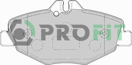 Колодки гальмівні дискові PROFIT 50001414
