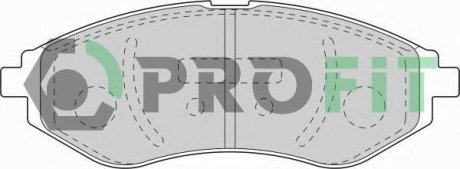 Колодки тормозные передние PROFIT 5000-1699 (фото 1)