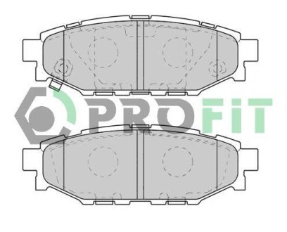 Комплект тормозных колодок PROFIT 5000-1947