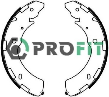 Колодки гальмівні барабанные PROFIT 50014052