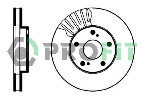 Диск гальмівний PROFIT 50100501
