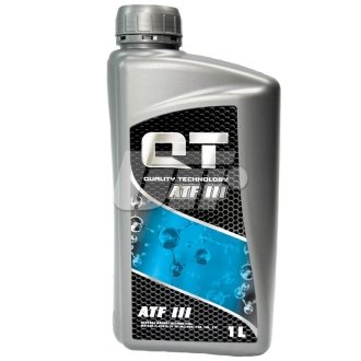 Трансмісійна олива ATF III, 1л QT-OIL QT3300001