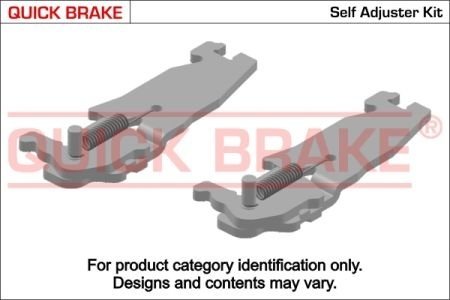 Елементи гальмівного супорта (РМК напрямних) QUICK BRAKE 10253064
