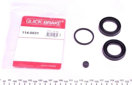 Ремкомплект супорта (заднього) MB Vito (W639) 03- (d38mm) Bosch QUICK BRAKE 114-0031 (фото 1)