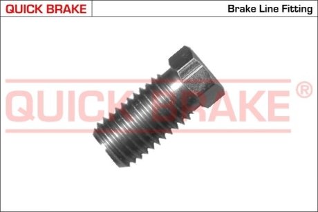 З\єднувач гальмівної трубки QUICK BRAKE CI 0217