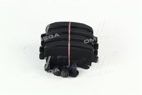 Колодка гальм. диск. AUDI A4, SEAT, SKODA, VW задн. (вир-во) REMSA 1031.00