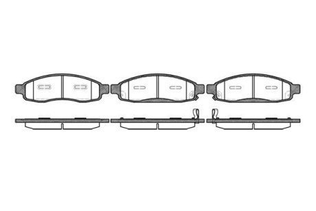 Гальмівні колодки дискові ROADHOUSE 21094.12