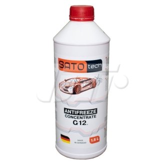 SATO Антифриз червоний (-80С) 1,5л. G12 SATO TECH G1201R