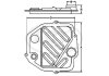 Фильтр АКПП с прокладкой TOYOTA Land Cruiser 4.0 V6 (03-) (SG 1071) SCT Germany SG1071 (фото 3)