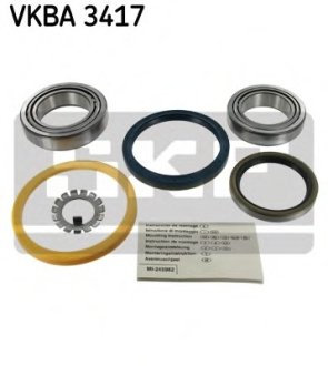 Ремінь ГРМ SKF VKBA3417