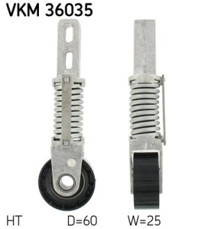 Натяжний ролик SKF VKM 36035