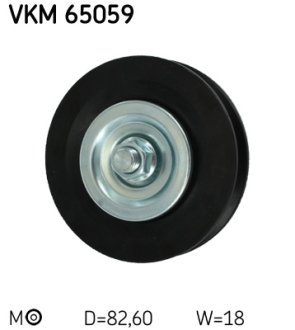 Натяжний ролик, клиновий ремень SKF VKM65059
