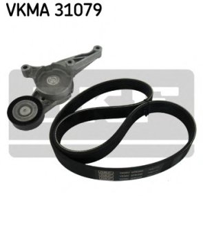 Роликовий модуль натягувача ременя (ролик, ремінь) SKF VKMA31079