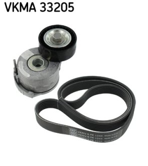 Комплект (ремень+ролики) SKF VKMA 33205
