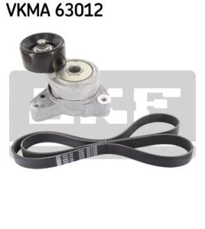 Комплект (ремень+ролики) SKF VKMA 63012