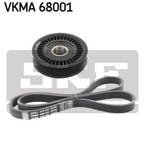 Комплект (ремень+ролики) SKF VKMA 68001
