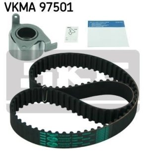 Комплект ГРМ (ремень + ролик) SKF VKMA97501