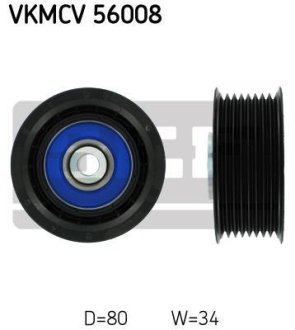 Ролик APV1119 D=80 W=34 SKF VKMCV 56008