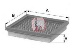 Фільтр повітряний SOFIMA S3544A