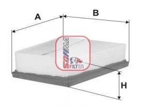 Фiльтр повiтряний SOFIMA S3687A