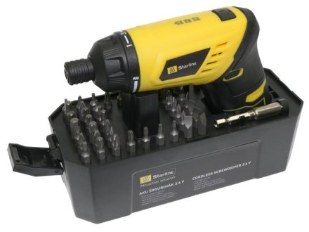 Акумуляторний шуруповерт 3,6 V, 5 Nm STARLINE GVHLSD03