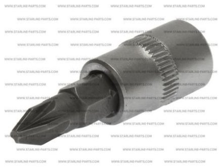 Головка з насадкою 1/4" PZ2 STARLINE NR 230Z02M1