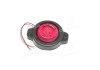 Ліхтар габаритний 24V 10 LED червоний круглий TEMPEST TP02-55-100 (фото 3)