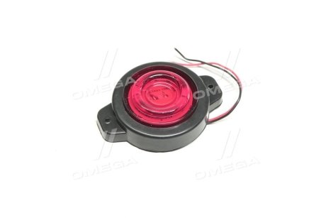 Ліхтар габаритний 24V 10 LED красный круглый TEMPEST TP02-55-100