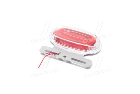 Ліхтар габаритний (красный) 9D LED 24V (з поворотом, що біжить, підсвічуванням борту) TEMPEST TP 97-27-96 (фото 1)