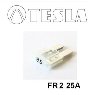 Запобіжник TESLA FR2 25A.10 (фото 1)