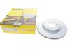 Диск тормозной (передний) Nissan Qashqai II/X-trail 13-/ Leaf 14-/ Renault Kadjar 13- (296x26) PRO Производитель TEXTAR 92274203 (фото 1)